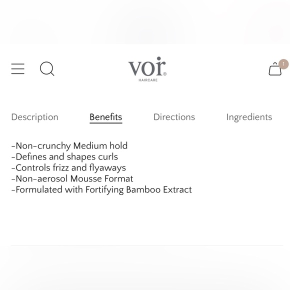 2/$35 VOIR SECRETS IN THE SNOW SOFT STYLING FOAM - BRAND NEW! - Picture 7 of 11